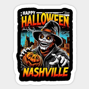 Nashville Halloween Sticker